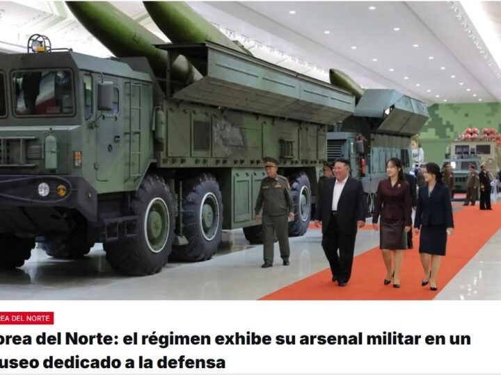 En Corea del Norte, el régimen exhibe sus armas en un nuevo museo dedicado a la defensa.