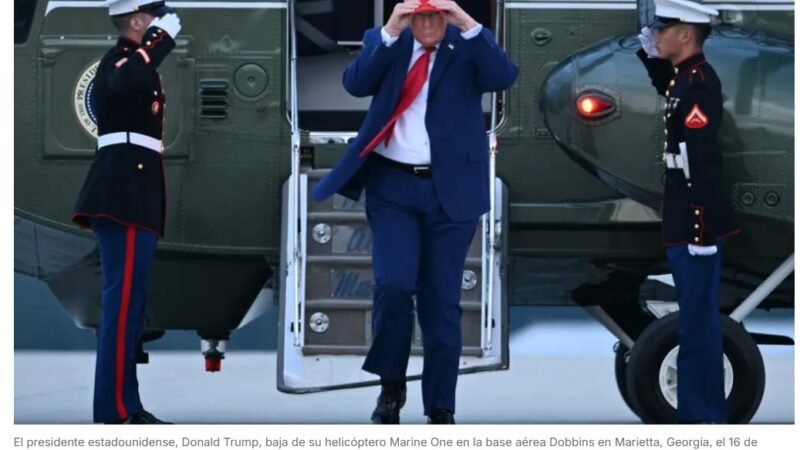 Moscú se felicita la decisión del presidente estadounidense Donald Trump de bloquear una ley recientemente adoptada por el Congreso, que prevee un amplio dispositivo de sanciones contra el sector energético ruso