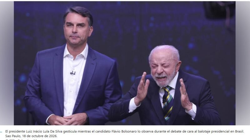 Batalla campal en la que el temple de Bolsonaro prevalece ante un exaltado Lula