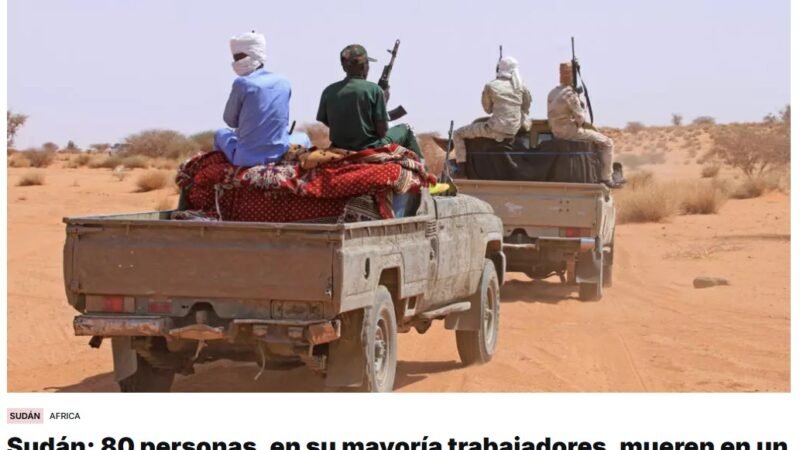 Un ataque con dron cerca de un mercado en el sur de Sudán deja 80 muertos, la mayoría trabajadores que retornaban a sus hogares