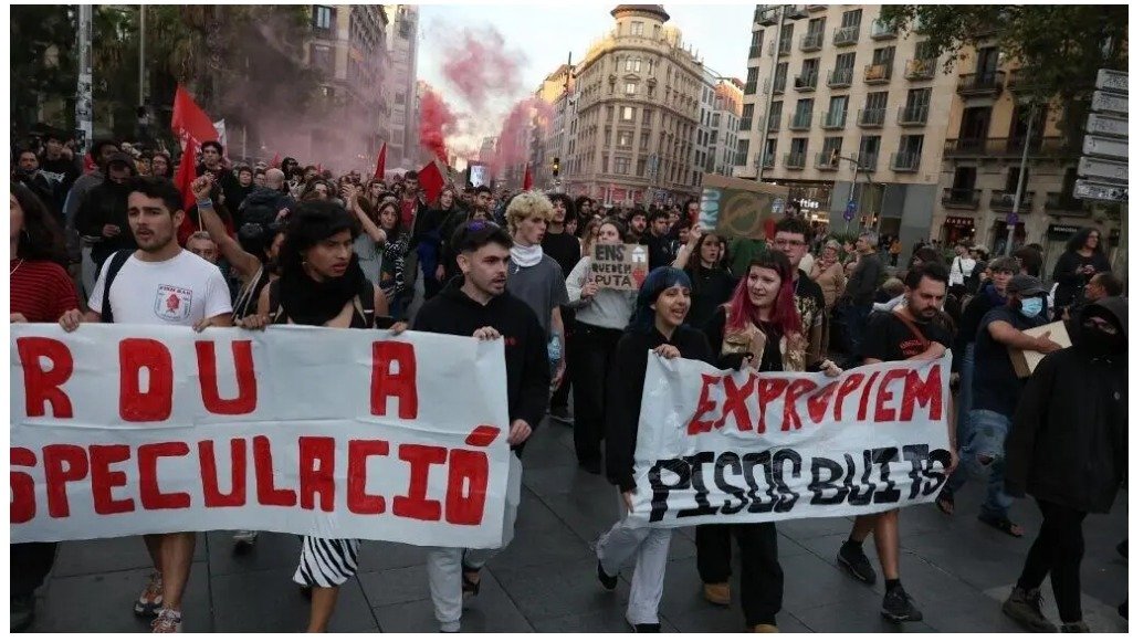 Desde España hasta Grecia, pasando por Italia y Portugal, en las últimas semanas los activistas por el derecho a la vivienda toman las calles para denunciar el aumento de los alquileres y las dificultades para acceder a una vivienda