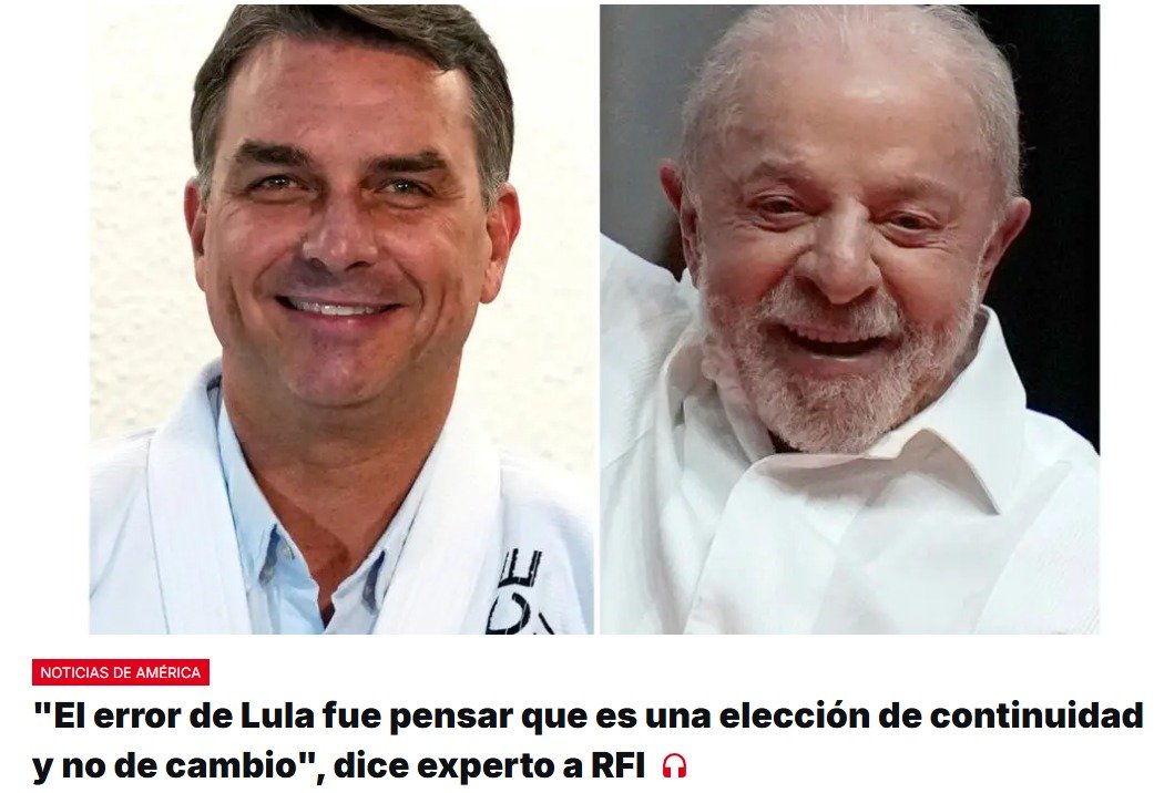 Flávio Bolsonaro y Luiz Inácio Lula da Silva deberán resolver la ecuación presidencial brasileña en el balotaje del 25 de octubre