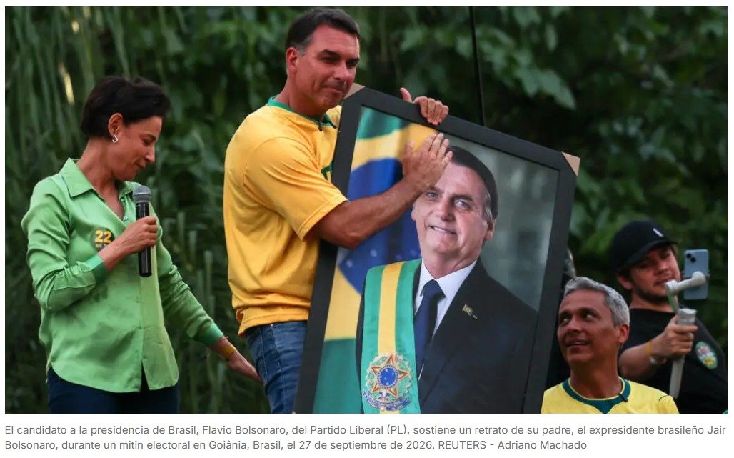 El Partido Liberal de Flavio Bolsonaro en el Congreso, y especialmente en el Senado, podría redefinir el equilibrio de poder en Brasil